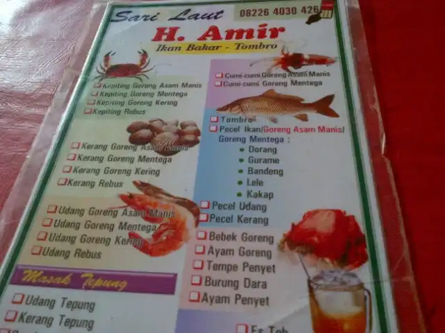 Gambar Makanan Sari Laut H. Amir 10