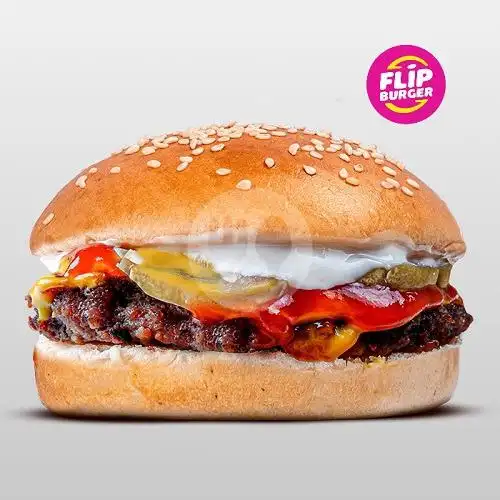 Gambar Makanan Flip Burger, SOMA Palembang 19