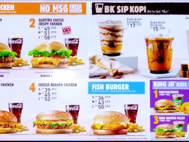 Gambar Makanan Burger King 2