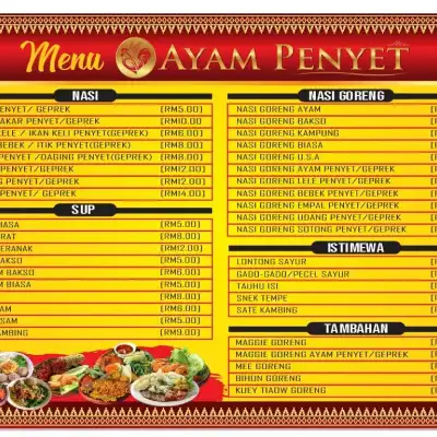 Restoran Ayam Penyet Asli Indonesia