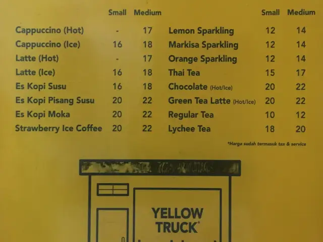 Gambar Makanan Yellow Truck Coffee 1