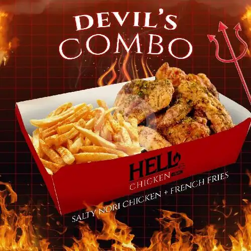 Gambar Makanan Hell Chicken, Gajah Mada 5