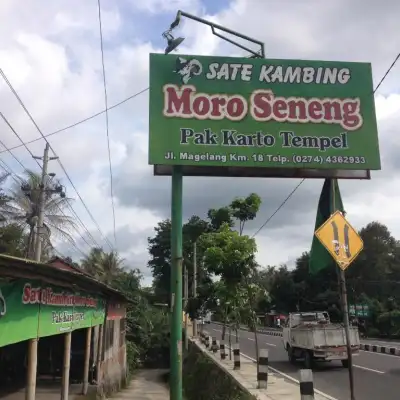 Sate Kambing Moro Seneng (Pak Karto Tempel)