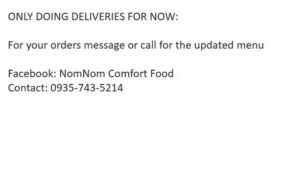 NomNom Comfort Food