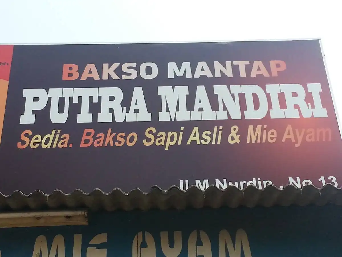 Bakso Sapi Asli & Mie Ayam Putra Mandiri