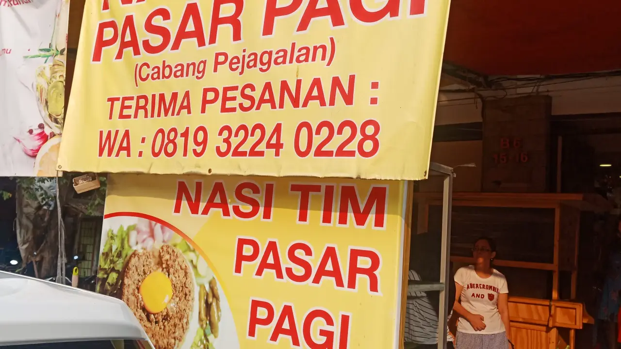 Nasi Tim Pasar Pagi