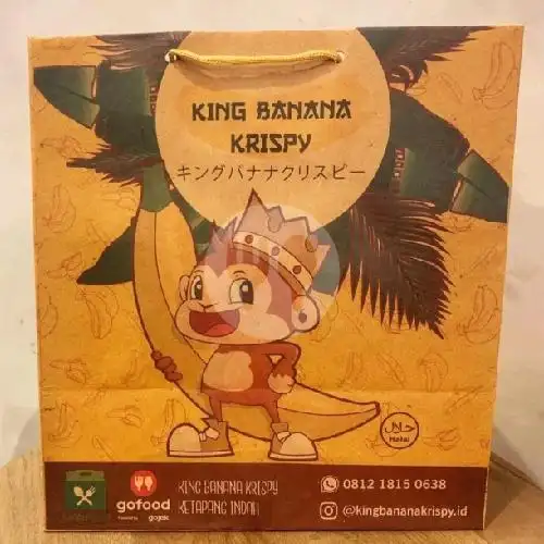 Gambar Makanan King Banana Krispy Percetakan Negara VI 20