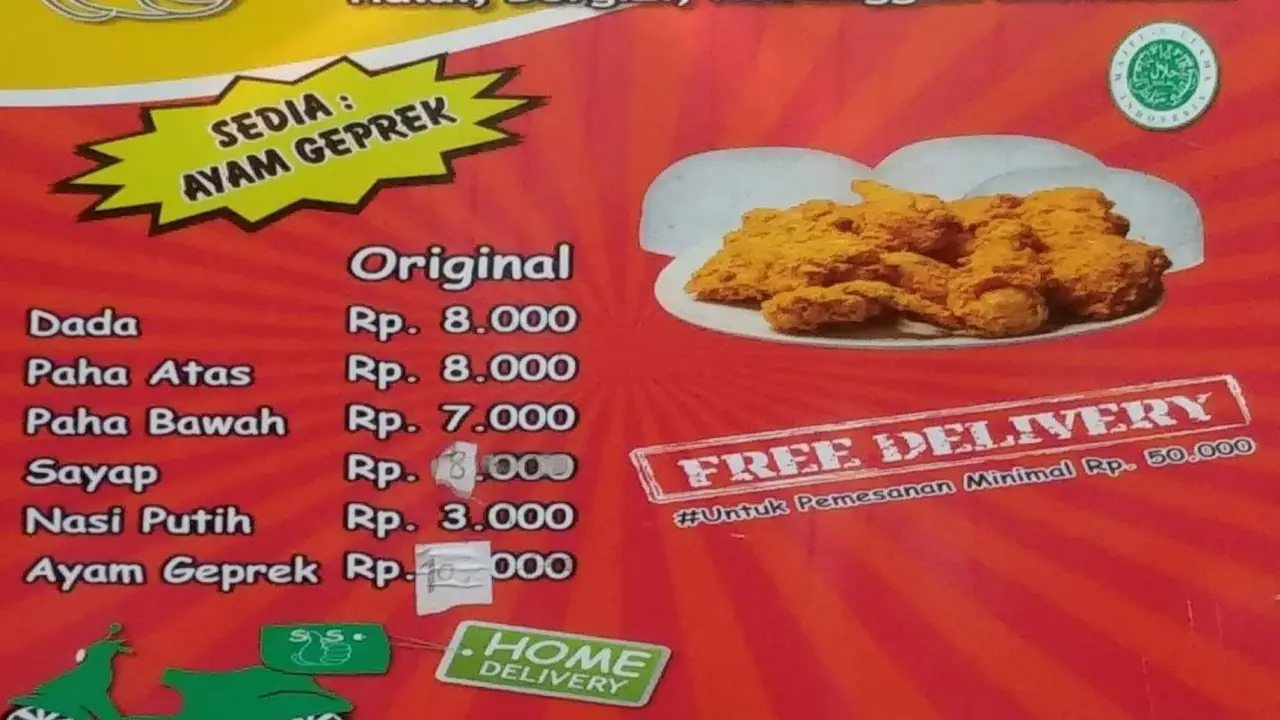 Geprek Chicken SS