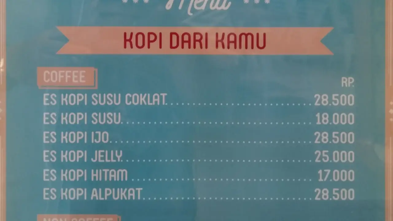 Kopi Dari Kamu