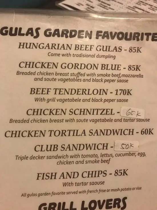 Gambar Makanan Gulas Garden 1