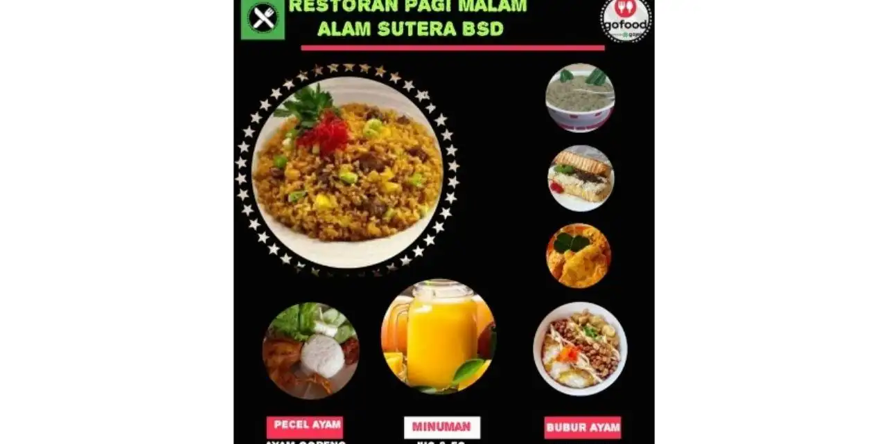 Restoran pagi malam, alam sutera BSD