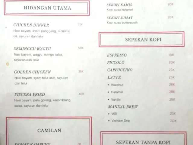 Gambar Makanan Seminggu! 2