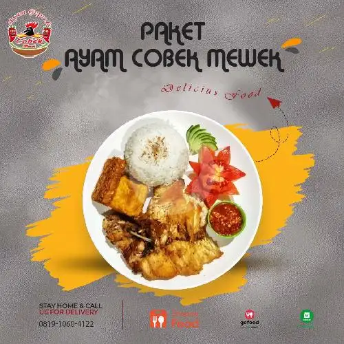 Gambar Makanan Ayam Geprek Cobek Mewek Cimahi, Cihanjuang 2