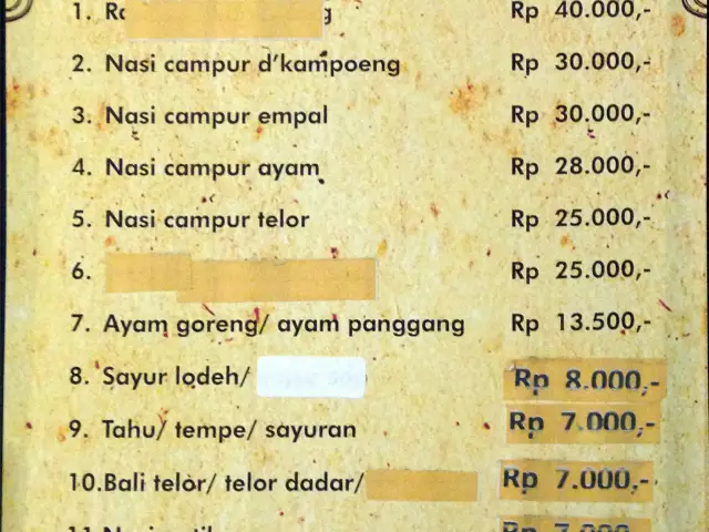 Gambar Makanan Nasi Campur 3