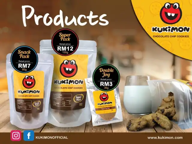 Kukimon - Chocolate Chip Cookies / Biskut Cip Coklat Food Photo 1