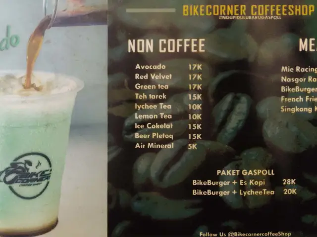 Gambar Makanan Bike Corner Coffee Shop 1