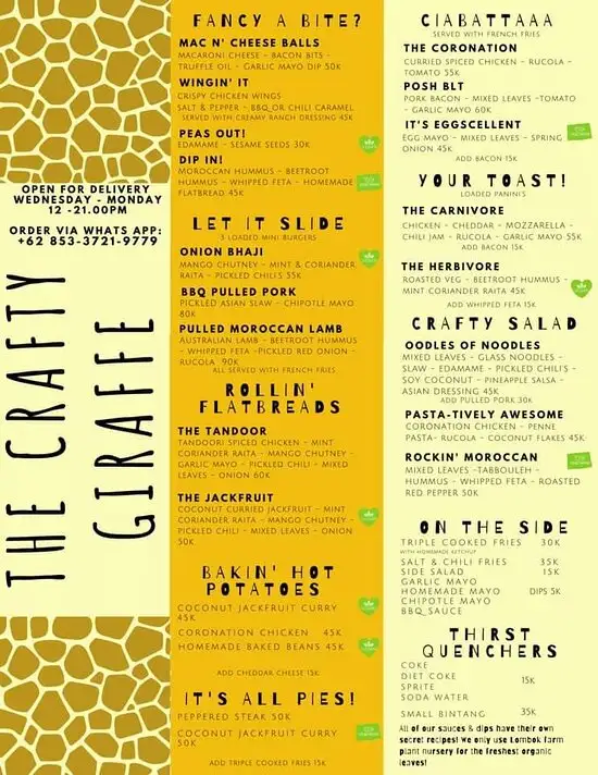 The Crafty Giraffe