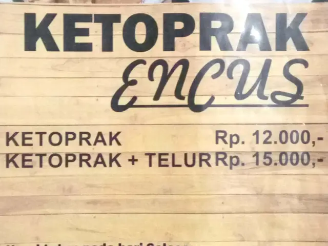 Gambar Makanan Ketoprak Encus 1