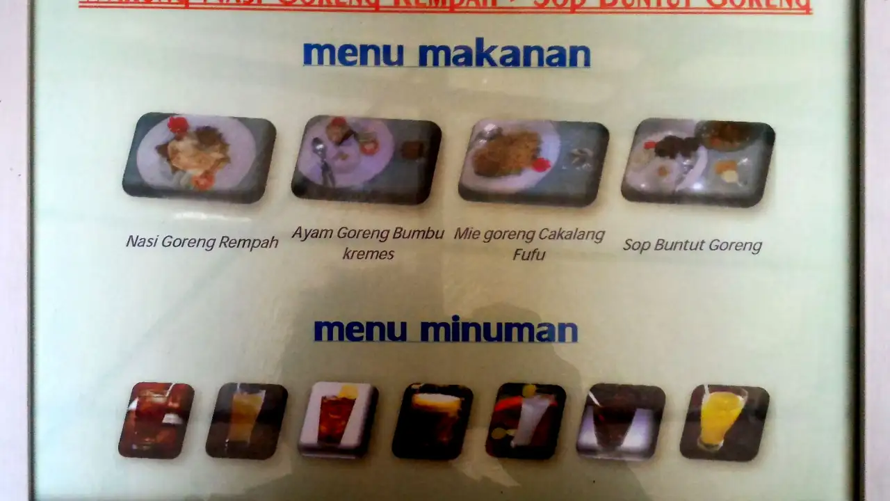 Warung Nasi Goreng Rempah Sop Buntut Goreng