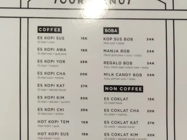 Gambar Makanan Kopi Yor 1