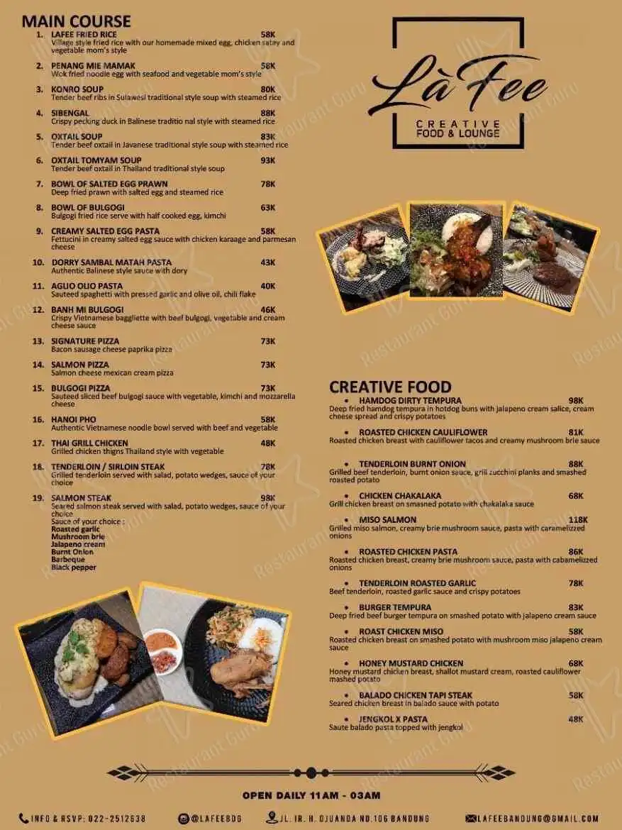 Lafee Creative Food & Lounge