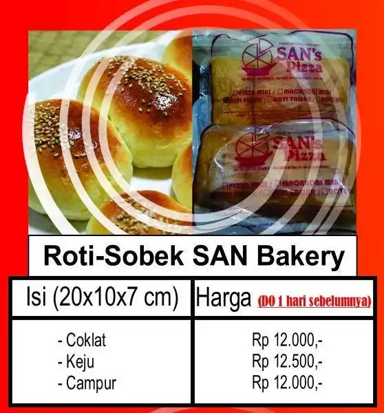 Gambar Makanan [HOME-MADE] SAN's PIZZA & BAKERY PURWOKERTO 10