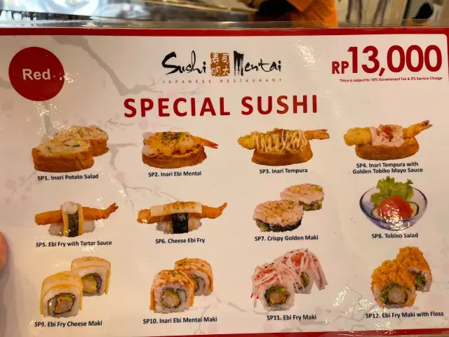 Gambar Makanan Sushi Mentai Alam Sutera 42
