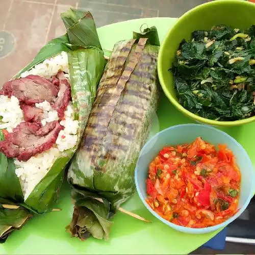 Gambar Makanan Sei Sapi Dan Nasi Liwet Bakar, Rumah Abu Depan Lapang Volly 12