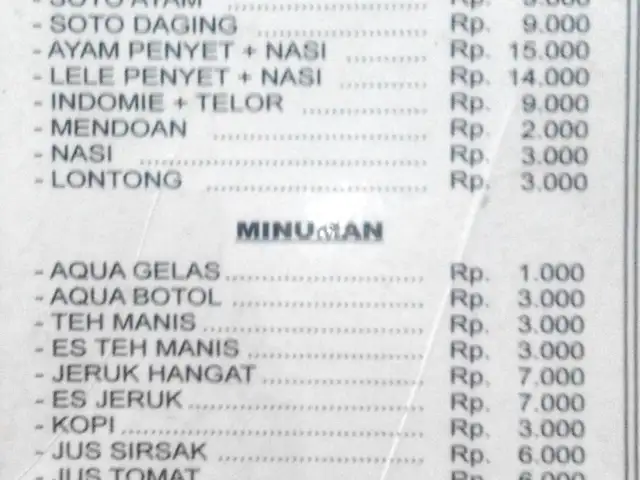 Gambar Makanan Warung Soto Banyumas Bu Hj Maryam 1