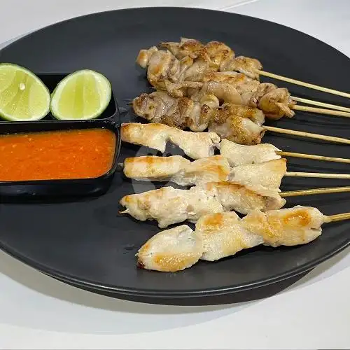 Gambar Makanan Sate Taichan Neng Geulis, Bambu Kuliner Taman Aries 1