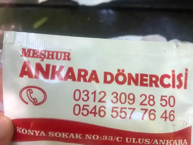 Meşhur Ankara Dönercisi'nin yemek ve ambiyans fotoğrafları 1