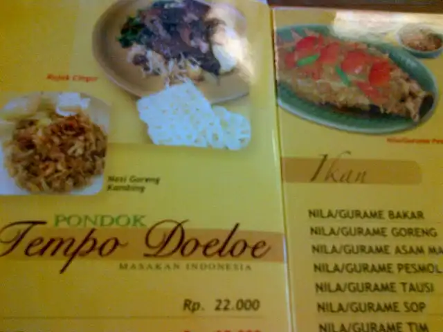 Gambar Makanan Pondok Tempo Doeloe 5