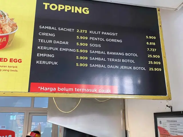 Gambar Makanan Chacha Bubur Goreng 16