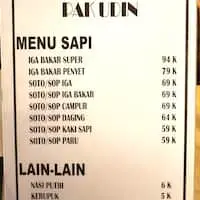 Gambar Makanan Soto Kaki Sapi Pak Udin 1