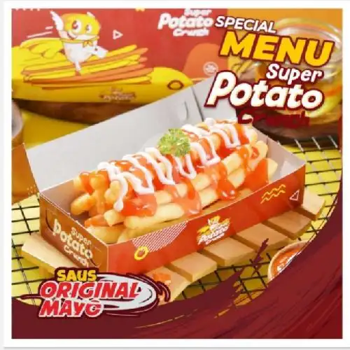 Gambar Makanan Super Potato Crunch and Kentang Spiral, SMK TRIKARYA 4
