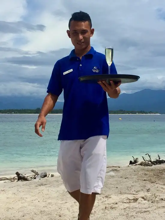 Gambar Makanan Karma Beach Gili Meno 8