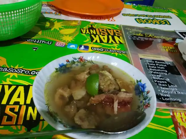 Gambar Makanan Sate Rembiga (Sate daging sapi bumbu pedas khas lombok) 8