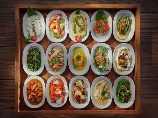 Deniz Gülü Balık Restaurant'nin yemek ve ambiyans fotoğrafları 4