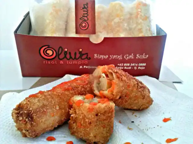 Gambar Makanan Olivia, Risol & Lumpia. 1