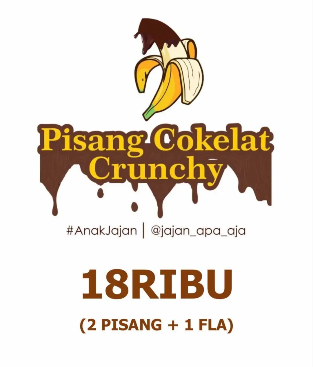 Pisang Cokelat Crunchy