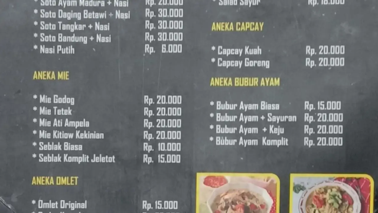 Soto Mie Khas Bogor Bunda Anjani