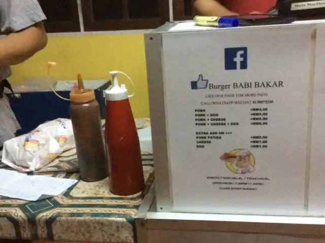 Burger Babi Bakar Food Photo 9