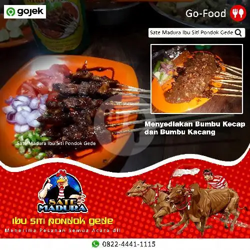 Gambar Makanan Sate Madura Ibu Siti, Pondok Gede 3