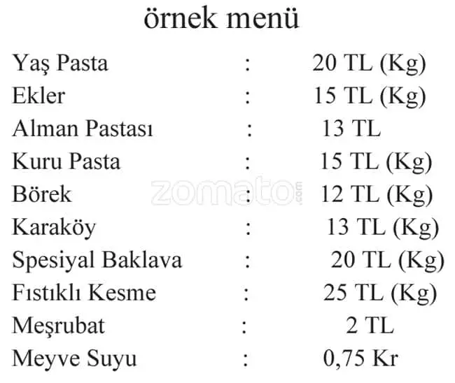 Üstünel Pasta ve Cafe