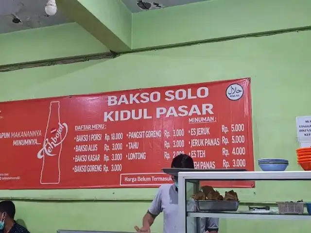 Gambar Makanan Bakso Solo Kidul Pasar 18