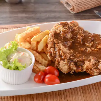 Chicken Chop Cikgu