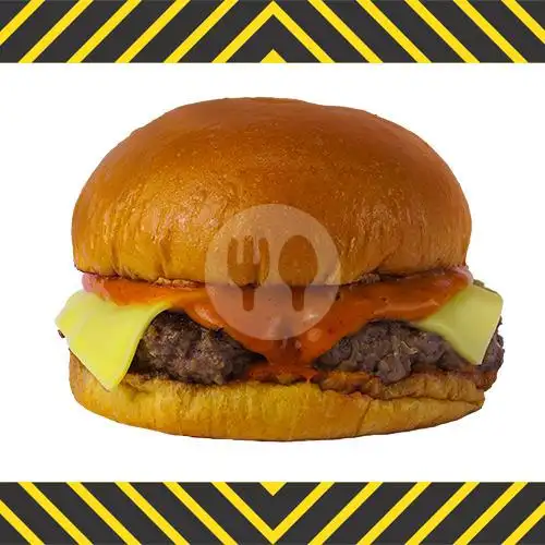 Gambar Makanan Burger Front - Simpang Kuda 7