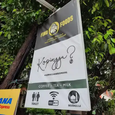 Find Foods X Kopingga Coffe shop