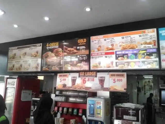 Gambar Makanan Burger King - Mega Bekasi 9