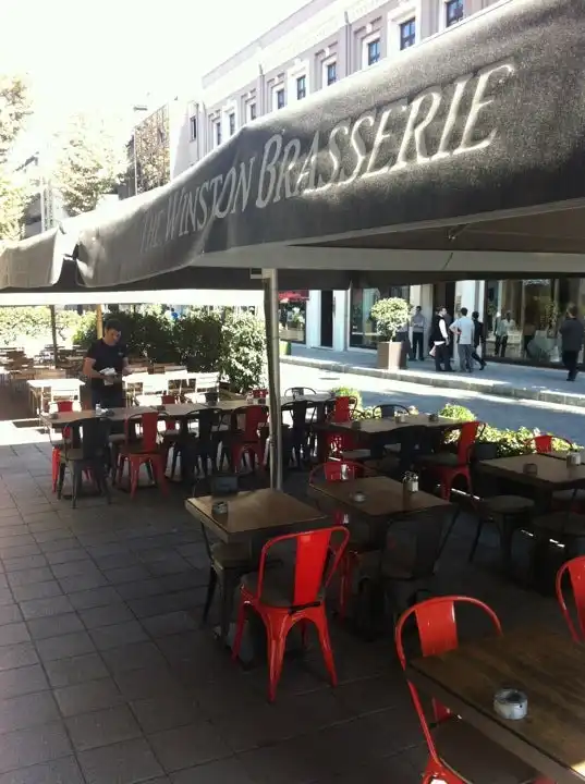 The Winston Brasserie'nin yemek ve ambiyans fotoğrafları 6